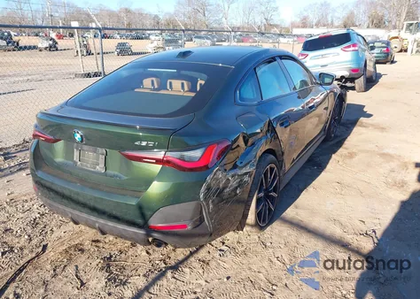 2024 BMW 430I Gran Coupe xDrive z USA, uszkodzony, nr VIN WBA73AV0XRFS09208